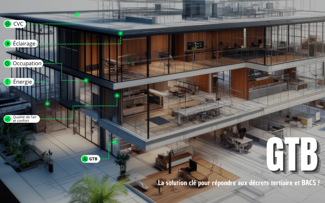 GTB : la solution clé pour répondre aux décrets tertiaire et BACS.